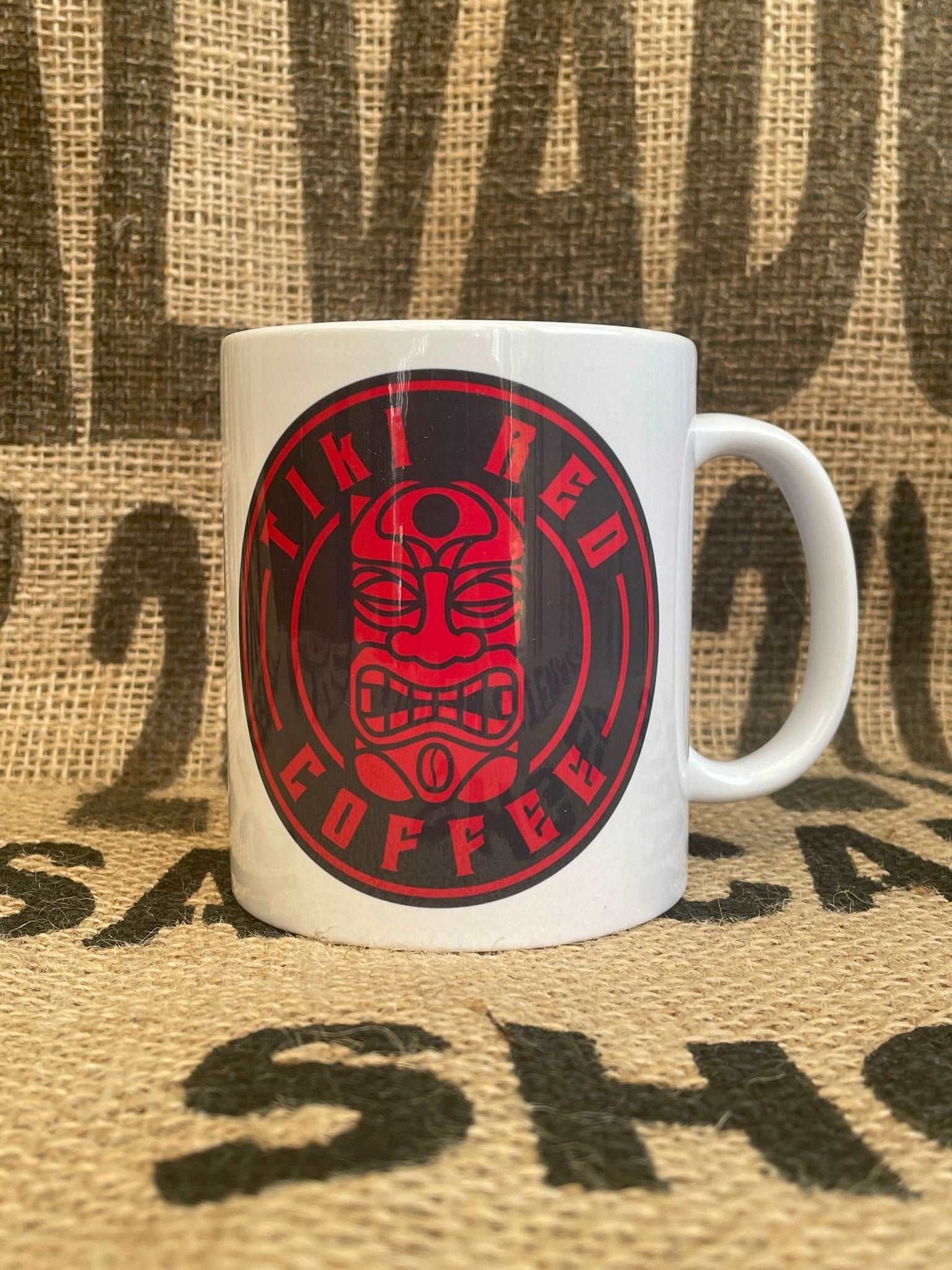 Tiki Red Coffee Mug - Apparel & Accessories